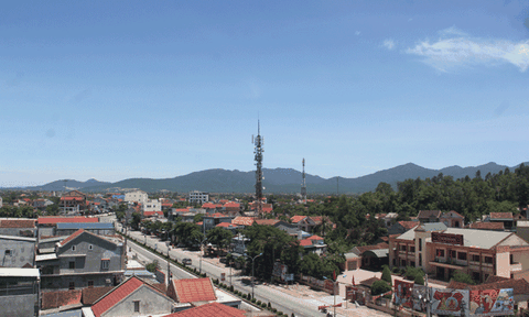 Hà Tĩnh: Thị trấn Nghèn từng bước xây dựng đô thị loại IV