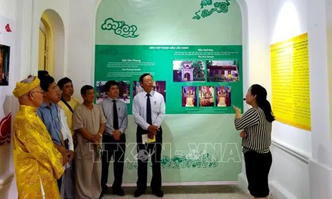 Trưng bày chuyên đề "Tín ngưỡng thờ Mẫu ở Huế"