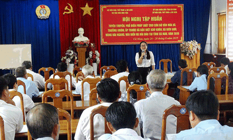 Phổ biến pháp luật về văn hóa dân tộc tại Cà Mau