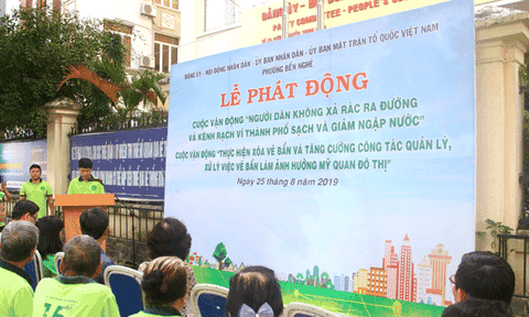Phường Bến Nghé phong trào quản lý, chỉnh trang đô thị