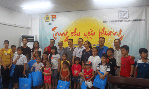 Quận I (TP.HCM): Trung thu cho thiếu nhi gặp hoàn cảnh khó khăn