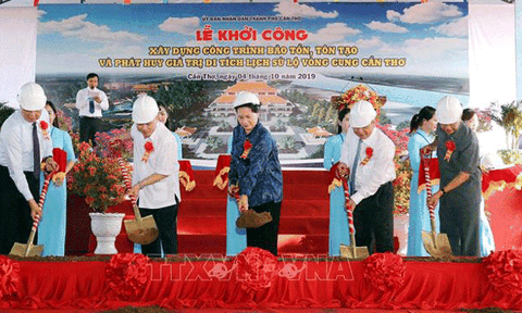 Bảo tồn, tôn tạo Di tích lịch sử Lộ Vòng Cung Cần Thơ