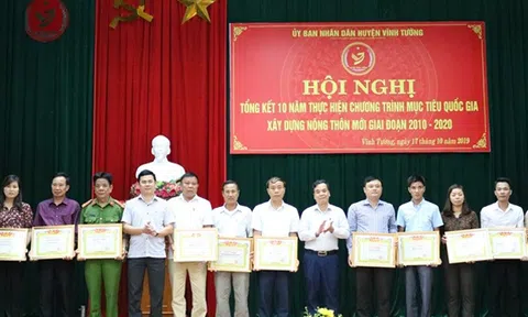 10 năm XDNTM, Vĩnh Tường huy động gần 7000 tỷ đồng