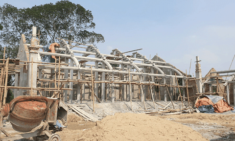 Nghệ An: “Xẻo thịt” Di tích Lịch sử - Kiến trúc nghệ thuật Quốc gia Đền Hữu?