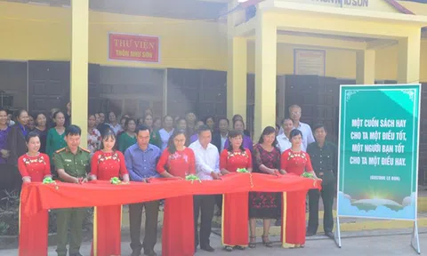 Khai trương Thư viện thôn đầu tiên của tỉnh Vĩnh Phúc