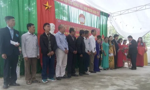 Ngày đại đoàn kết toàn dân tộc ở xóm Dinh - Quỳ Hợp, Nghệ An