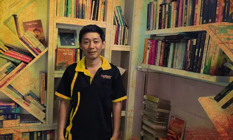 Chàng kỹ sư bỏ nghề xây dựng vì mê kinh doanh sách cũ