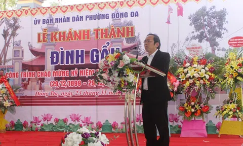 Khánh thành đình Gẩu thờ "Lỗ Đinh Sơn thất vị Đại vương"