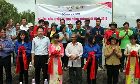 Nhiều hoạt động xây dựng nông thôn mới tại huyện Cần Giờ