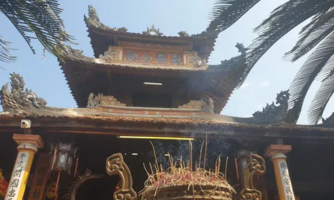 Vãn cảnh đền thờ Nguyễn Xí - Thái sư cương Quốc công, Tướng quốc