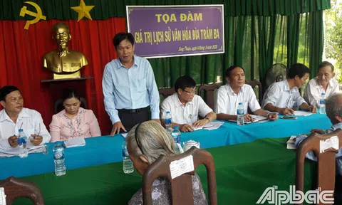 Đìa Trâm Ba gắn với trận đại chiến Rạch Gầm - Xoài Mút 