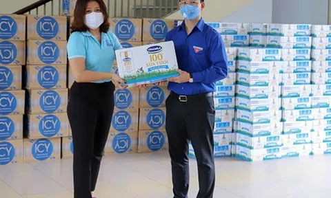 Vinamilk ủng hộ gần 170.000 sản phẩm cho các “điểm nóng” Covid-19 ở miền Trung