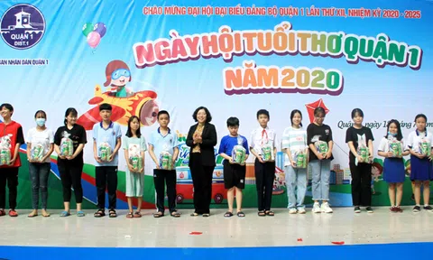 Ngày hội tuổi thơ của trẻ em Quận 1 - TP Hồ Chí Minh