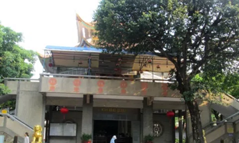 Kiến trúc tịnh xá trung tâm ở Quận Bình Thạnh, TP.HCM