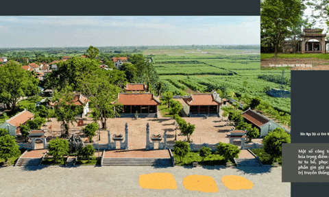 Vĩnh Tường tu bổ, tôn tạo các di tích lịch sử văn hóa