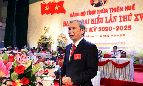 Đại hội Đảng bộ tỉnh Thừa Thiên Huế lần thứ XVI, nhiệm kỳ 2020 - 2025