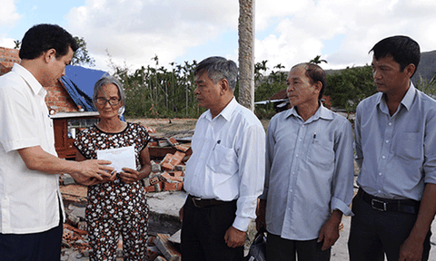 Quảng Ngãi: Nhiều biện pháp khắc phục hậu quả cơn bão số 9