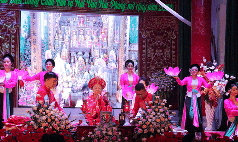 Liên hoan diễn xướng Chầu văn và Hát văn Hải Phòng mở rộng 2020