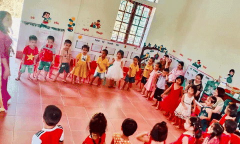 Trường Mầm non Tân Hương: Xây dựng môi trường giáo dục lấy trẻ làm trung tâm