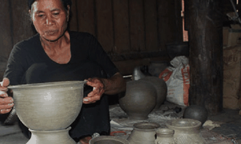 Độc đáo nghề gốm cổ truyền của người M’nông Rlăm 
