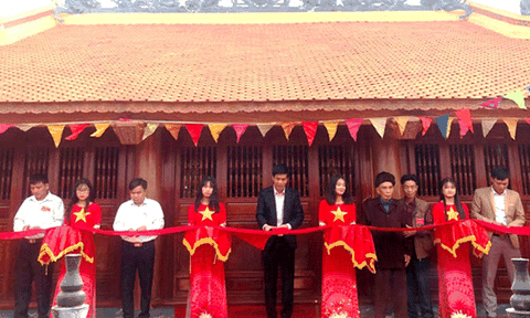 Khánh thành đình làng Hương Đình