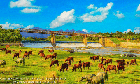 Chiều quê mùa đông của Trọng Bảo