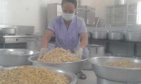  Trường tiểu học Thụy Vân bảo đảm vệ sinh an toàn thực phẩm 