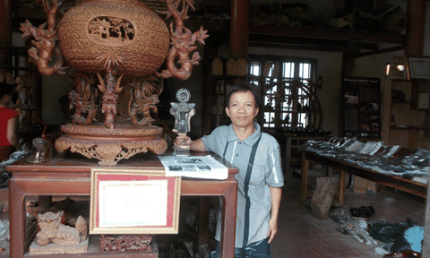 Nghệ nhân Ưu tú làng mộc Kim Bồng