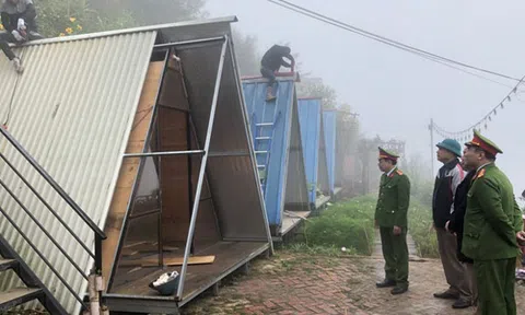 Xử lý sai phạm 13 Homestay xây dựng trái phép tại Tam Đảo