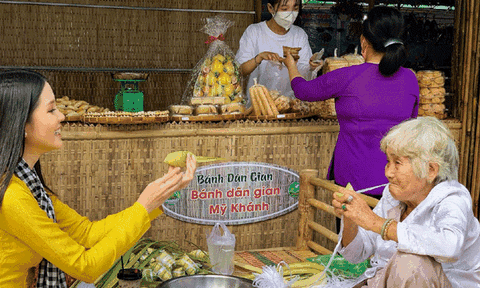 Dấu ấn ngày hội Bánh - Trái Mỹ Khánh