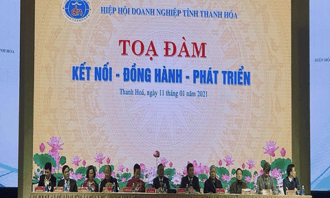 Hiệp hội doanh nghiệp Thanh Hóa tọa đàm "Kết nôi - Đồng hành - Phát triển"