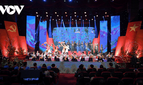 Hoạt động văn hóa chào mừng Đại hội XIII của Đảng