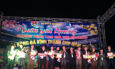 Giải bóng đá Vĩnh Thành Cup tranh giải Khang Hy và Chương trình Xuân yêu thương xã Vĩnh Thành 2021: “Tất cả đã sẵn sàng!”  