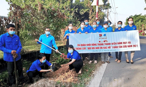 Tuổi trẻ huyện Củ Chi khởi động tháng thanh niên năm 2021