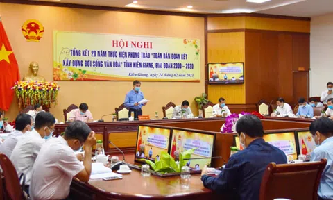 Phong trào “Toàn dân đoàn kết xây dựng đời sống văn hóa” ở Kiên Giang