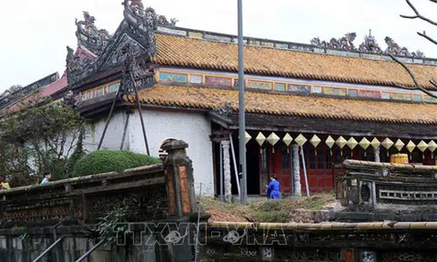 Hoàn thiện hồ sơ để khởi công tu bổ Điện Thái Hòa cố đô Huế