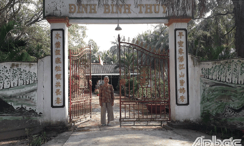 Đình Bình Thủy - Mang đậm dấu ấn lịch sử cách mạng