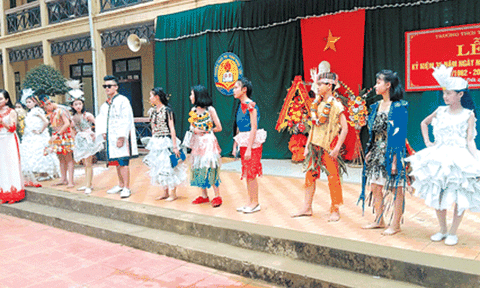 Trường THCS thị trấn Ngọc Lặc không ngừng nâng cao chất lượng giáo dục