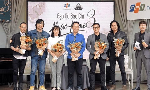 Chương trình Music Home mùa 3 sẽ tôn vinh người viết nhạc