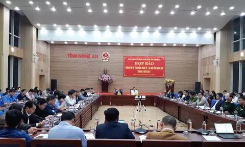 UBND tỉnh Nghệ An họp báo 3 tháng đầu năm 2021