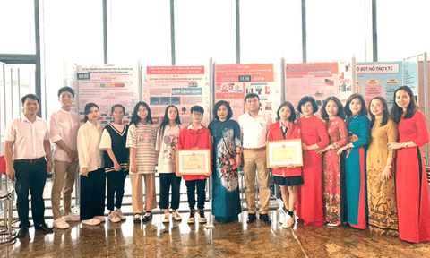 Học sinh TP Vĩnh Yên đoạt giải nhì cuộc thi Khoa học kỹ thuật cấp Quốc gia
