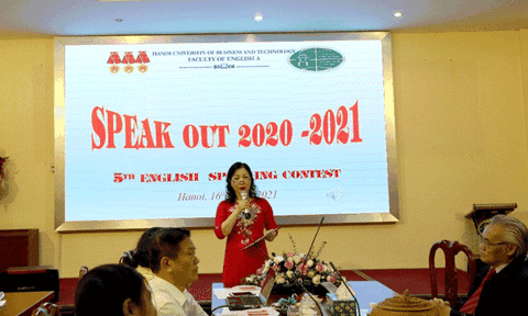 Cuộc thi sinh viên nói tiếng Anh giỏi lần thứ 5 “Speak out 2020 - 2021”