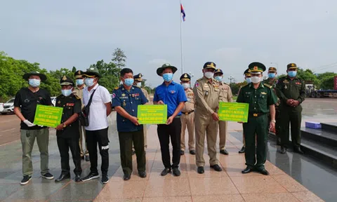 Bình Phước: Người trẻ góp sức hỗ trợ các lực lượng vũ trang Campuchia