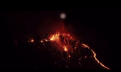 Cháy rừng tại Thừa Thiên - Huế gây nguy hiểm cho Đường dây 500kV Bắc - Nam