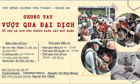 Hội đồng hương Yên Thành (Nghệ An): Chung tay vượt qua đại dịch