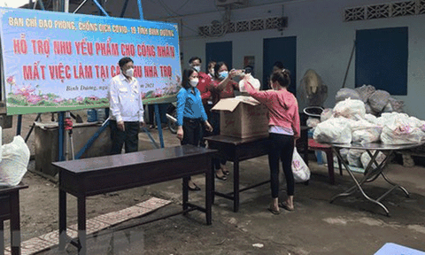 Bình Dương hỗ trợ 109.000 người lao động gặp khó khăn