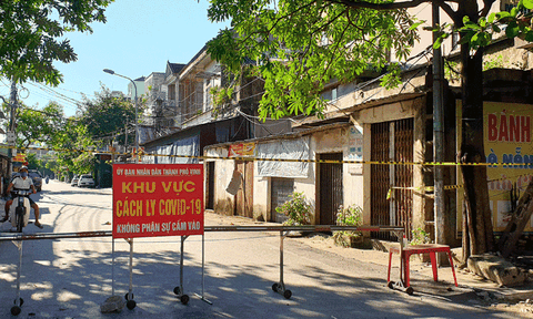 Từ 0h ngày 17/8, cách ly xã hội TP Vinh theo Chỉ thị 16