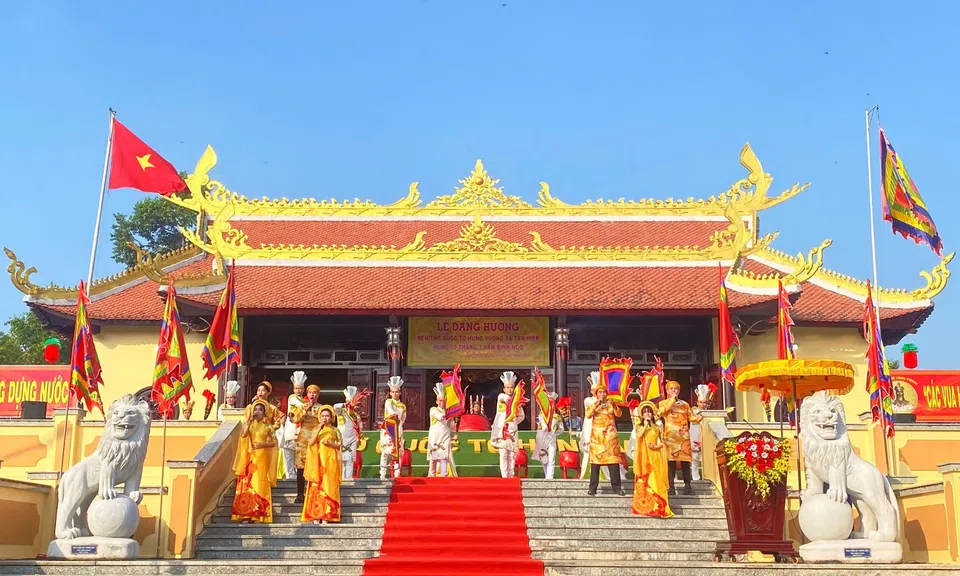 An Giang long trọng lễ dâng hương giỗ Tổ Hùng Vương năm 2026