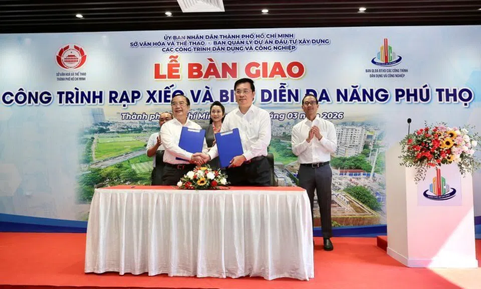 TPHCM: Bàn giao, đưa vào vận hành Rạp Xiếc và Biểu diễn đa năng Phú Thọ hiện đại bậc nhất